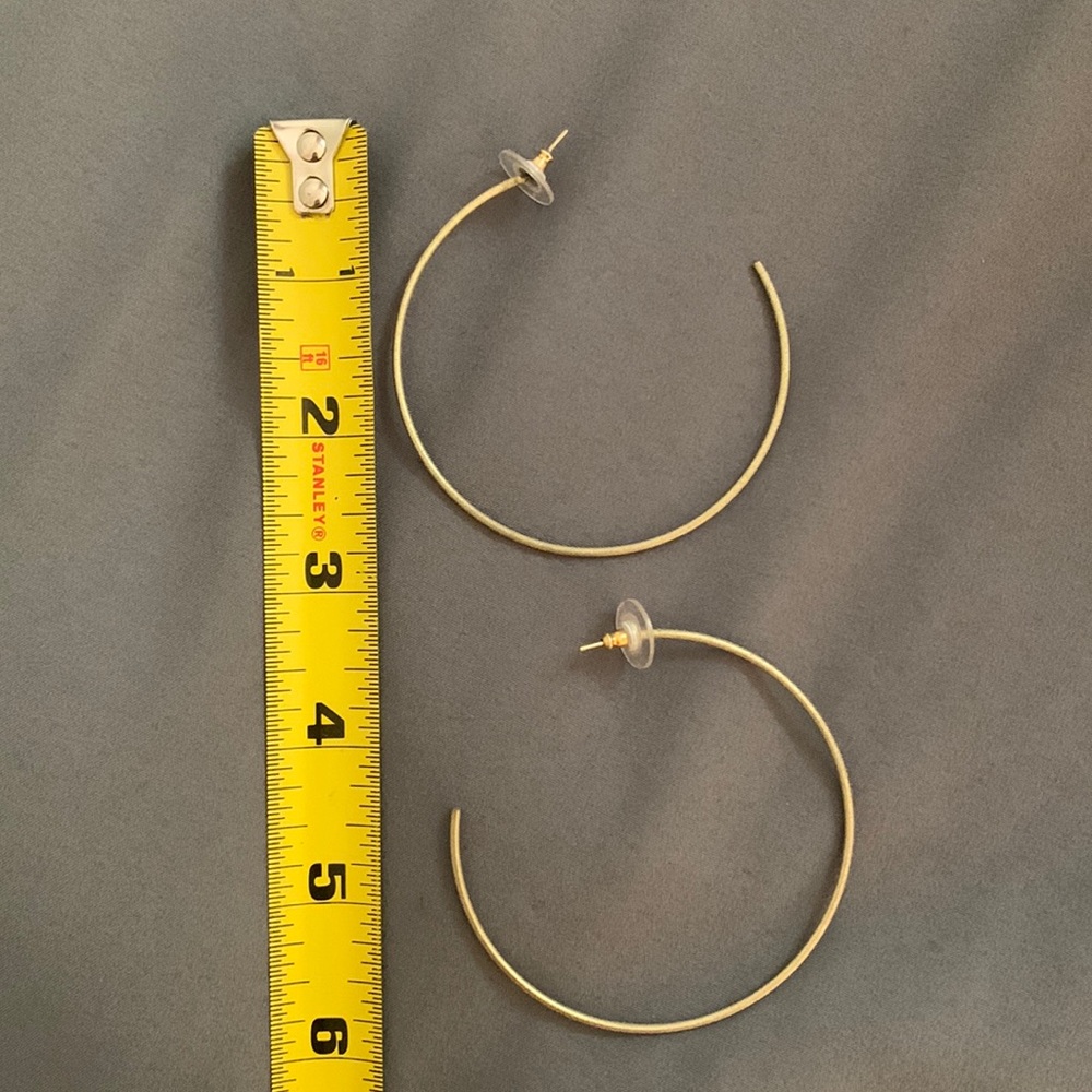 Large skinny Sheila Fajl Hoops